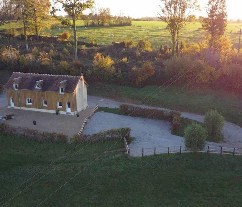 La Maison Du Perche Avec Jacuzzi Saint-Martin-des-Pezerits Bagian luar foto